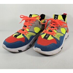 Men's Tommy Hilfiger Leather Zeki Multicolor Sneakers Size 11